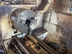 MetalMaster AL-356V Single Phase Metal Lathe inc 3 & 4 Jaw Chuck and Various Accessories
