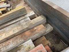 2005 Dual Axle Box Trailer inc LVL Timber