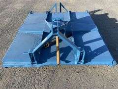 6ft Cut Blue Slasher c/w adjustable sides
