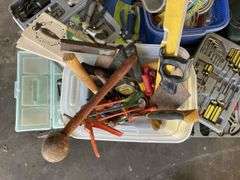 Pallet Socket Kits, Screw Drivers, Hitachi Elect Drill, Hand Tools etc