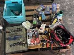 Assorted Tools inc Solder Kit, Hooks, Drill Bits etc