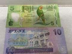 4x International Notes inc Singaporean & Fijian