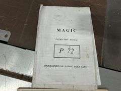Magic EMI Sliding Table Saw