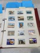 Hardcover Stamp Album inc Mix of World Stamps