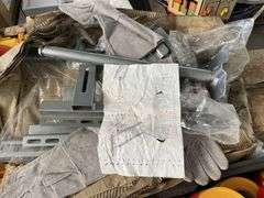 Pallet Assorted Safety Tape, Gloves, Brackets