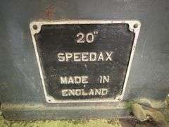 Metal Speedax 20" Bandsaw - Made in England