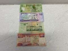 4x International Notes inc Singaporean & Fijian