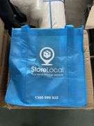 Pallet Bubble Wrap, Lge Qty Cloth Bags, Flags Poles and Brown Paper