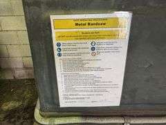 Metal Speedax 20" Bandsaw - Made in England
