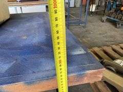 Timber Workshop Bench inc Tooling, Identification Studs, Welding Clamps etc 1800mm x 900mm