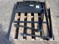 Mini Skidsteer Fork Frame Attachment