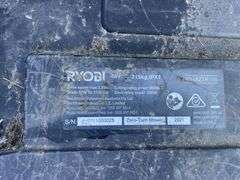 2021 Ryobi ZT480ex  Electric Zero Turn Mower & Charger