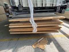 Pallet of Shelving and Stools