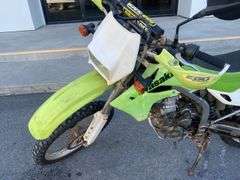 2006 Kawasaki KLX250 Motorbike & Helmet 