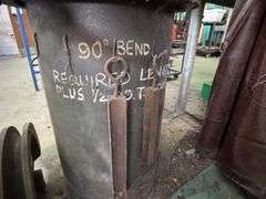 Hilmor England 90 Degree Bender and Steel Storage Tube