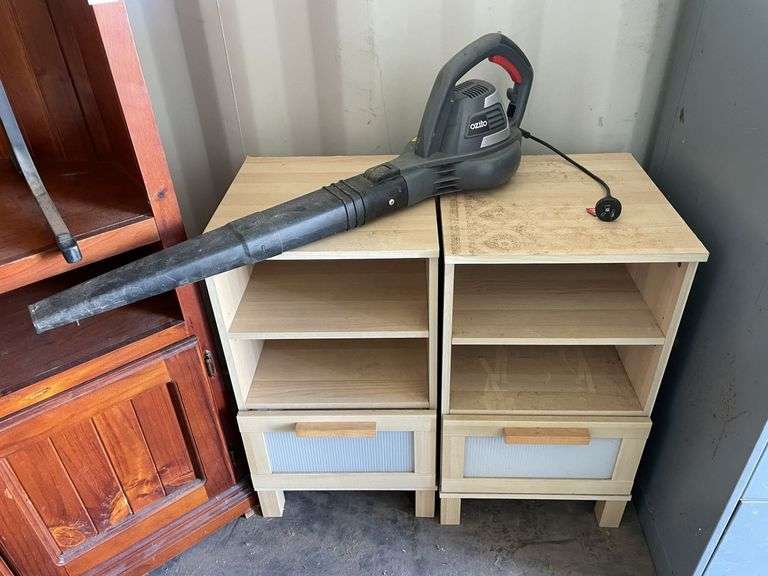 Assorted Furniture, Television and Blower