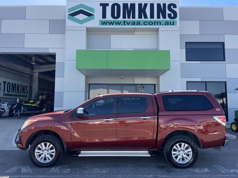 2012 Mazda BT-50 Dual Cab 4x4 Utility