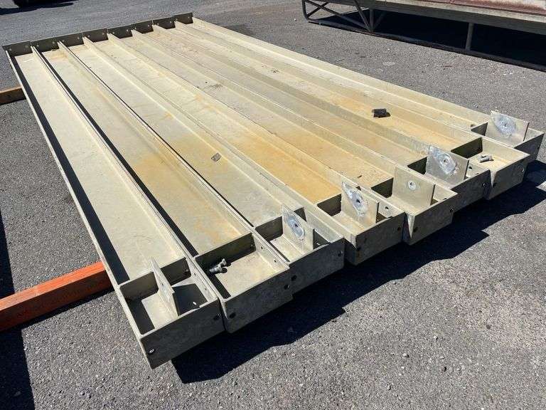 8x 4540mmL Steel Beams