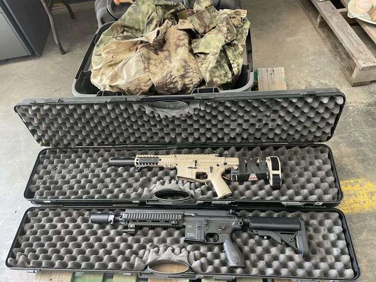 Pallet inc 2x Heavy Duty Gel Blasters, Gel Blaster Accessories/Parts, Camo Gear etc