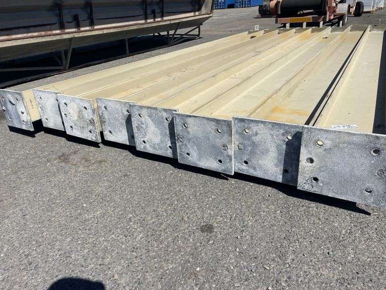 8x 4540mmL Steel Beams