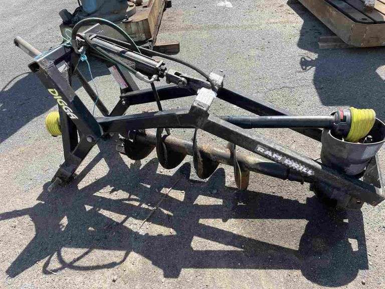 Ram Drill Digga Auger Attachment