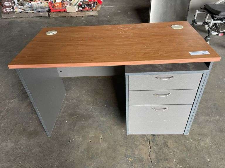 Small Laminate Desk and Under Drawer