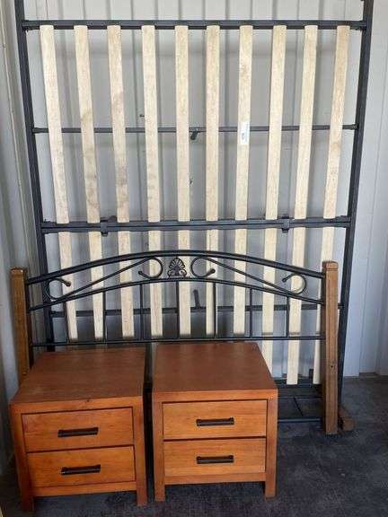 King Bed and Bedside Drawers