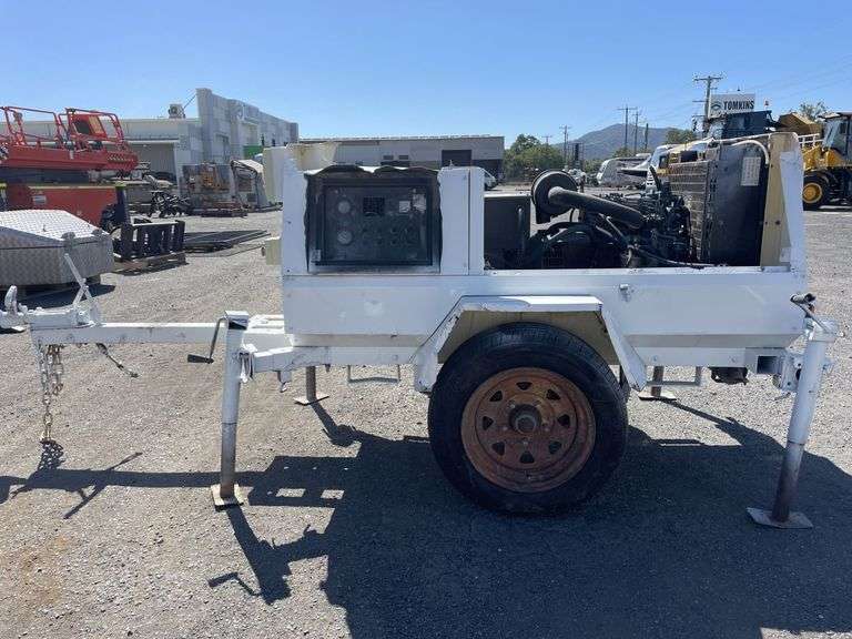 Single Phase Generator Trailer - 6.8 KVA Base Rate