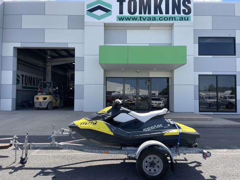 2015 Seadoo Spark Jetski & Trailer - Low Hours