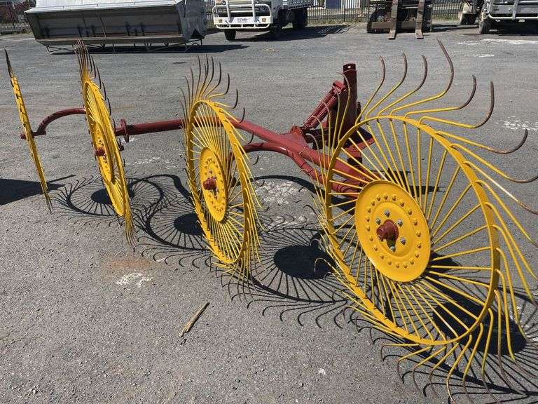 Sitrex 3PL Four Wheel Hay Rake