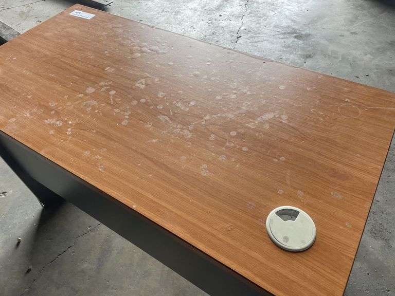 Small Laminate Desk and Under Drawer