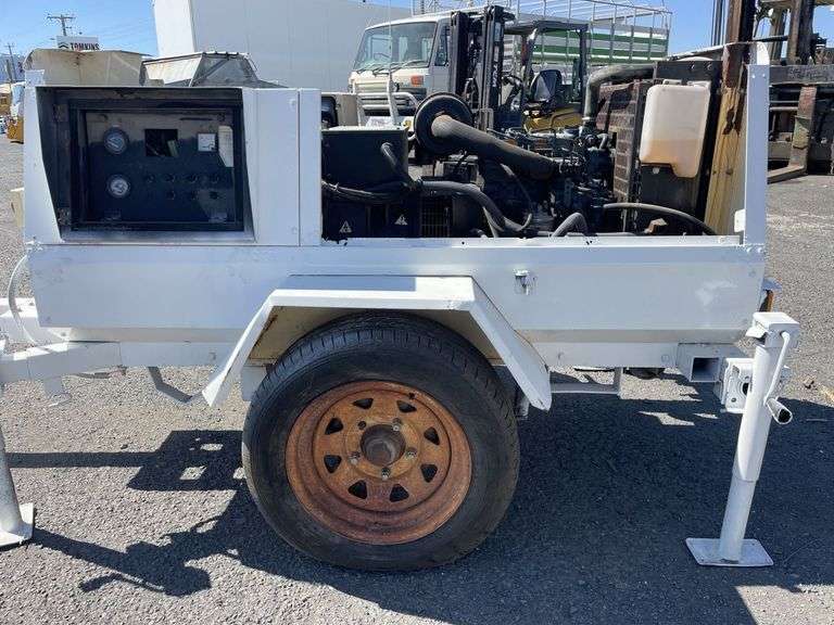 Single Phase Generator Trailer - 6.8 KVA Base Rate