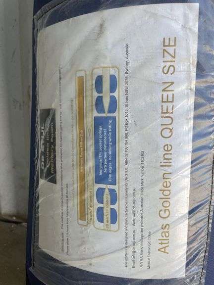 Atlas Golden Line Queen Memory Foam Mattress