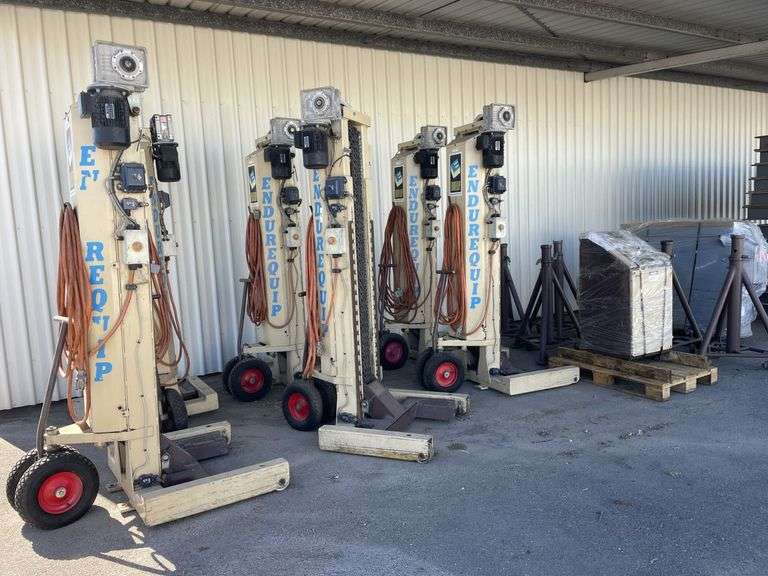 Endurequip NHP660 6 Post Heavy Vehicle Hoist, Transformer & Jacks