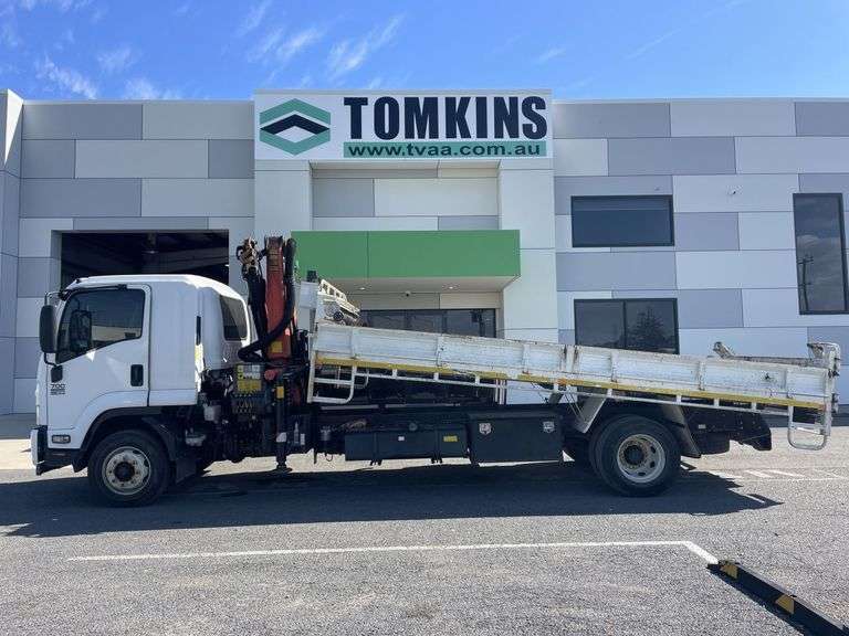 2015 Isuzu FSR Tipper Truck inc Palfinger PK9001-EH Crane