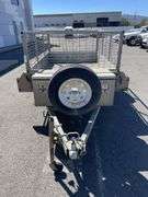 2017 Stonegate Industries 8x5 Galvanised Cage Box Trailer