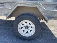 2017 Stonegate Industries 8x5 Galvanised Cage Box Trailer