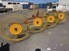 Sitrex 3PL Four Wheel Hay Rake
