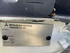 2016 Mitsubishi MQ GLX Triton 