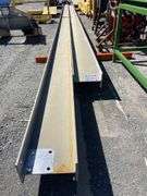 2x Steel Beams - 1x 10.75m, 1x 12.62m