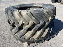 2x 18.4-34 Machinery Tyres & Tubes