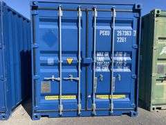 2024 Blue 20' Shipping Container - PSXU2573637