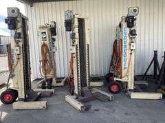 Endurequip NHP660 6 Post Heavy Vehicle Truck Hoist, Control Cabinet & Jacks