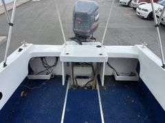 Savage Off Shore Fibreglass Boat c/w 150 Yamaha Motor and Trailer