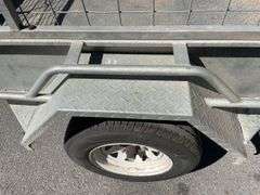 2017 Stonegate Industries 8x5 Galvanised Cage Box Trailer
