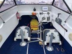 Savage Off Shore Fibreglass Boat c/w 150 Yamaha Motor and Trailer