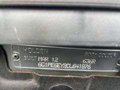 2012 Holden Cruze Hatchback