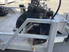 Caterpillar 301.7DCR Mini Excavator, Attachments & Trailer