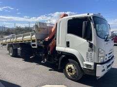 2015 Isuzu FSR Tipper Truck inc Palfinger PK9001-EH Crane