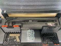 3x Heavy Duty Gel Blasters in Cases inc Gas Cylinders